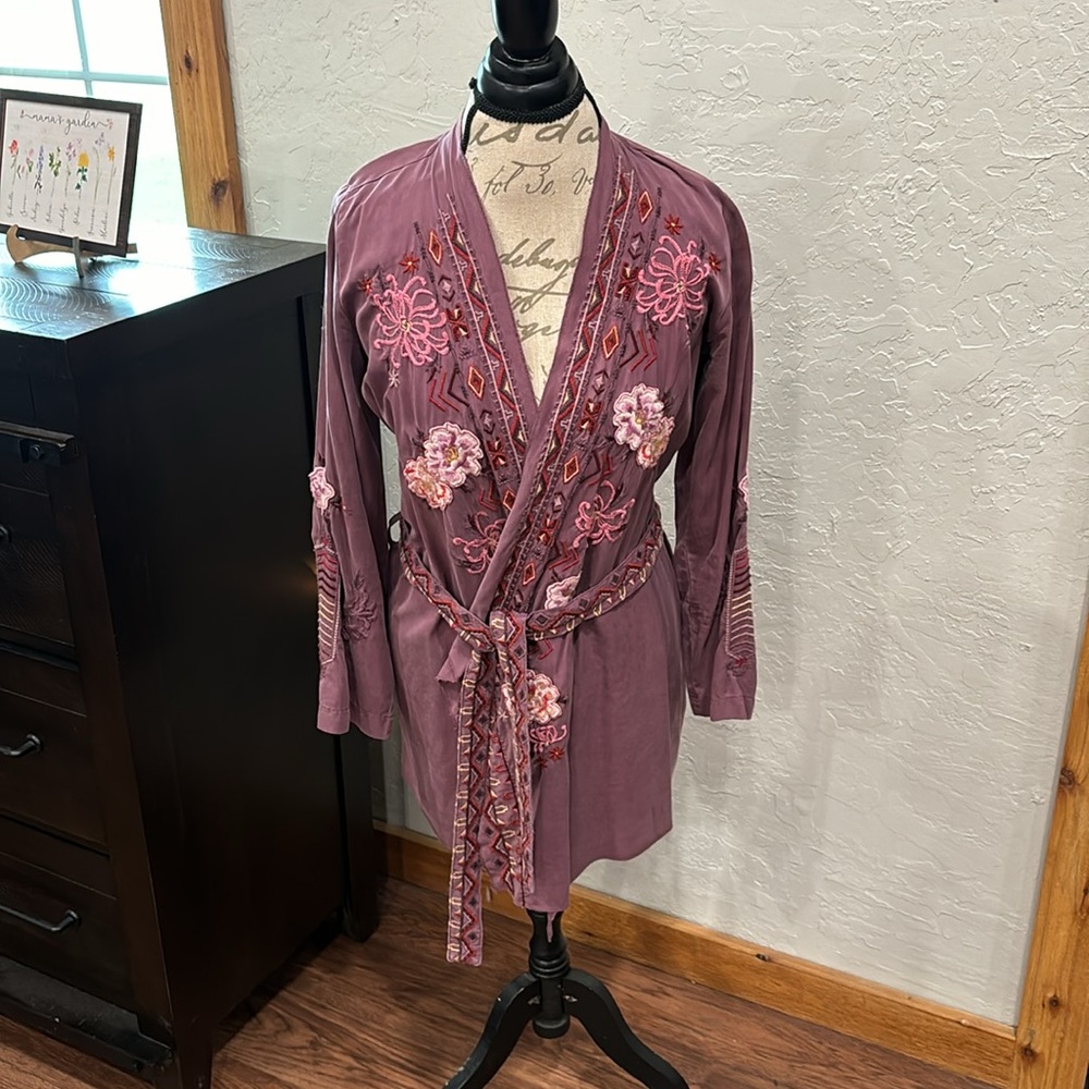 BNWOT DRIFTWOOD BOUTIQUE boho wrap 100% tencel